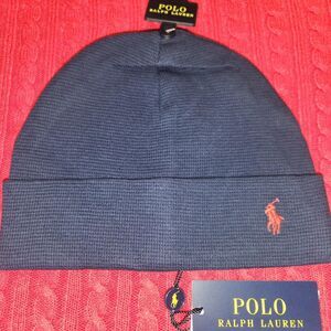 Polo Ralph Lauren Navy and Blue Beanie